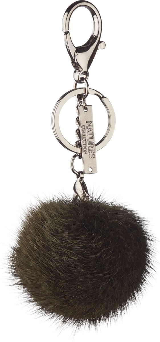 Pompon Schlüsselanhänger | Nerz Modeaccessoire | Lammfellhaus.at
