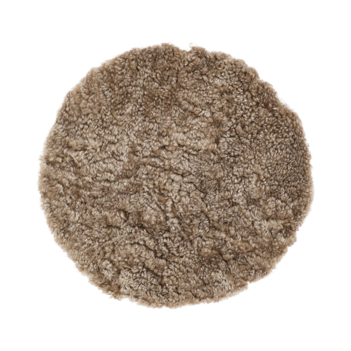 Stuhlauflage | Kurzhaar | Neuseeland | D34 cm Sitzkissen | Lammfellhaus.at