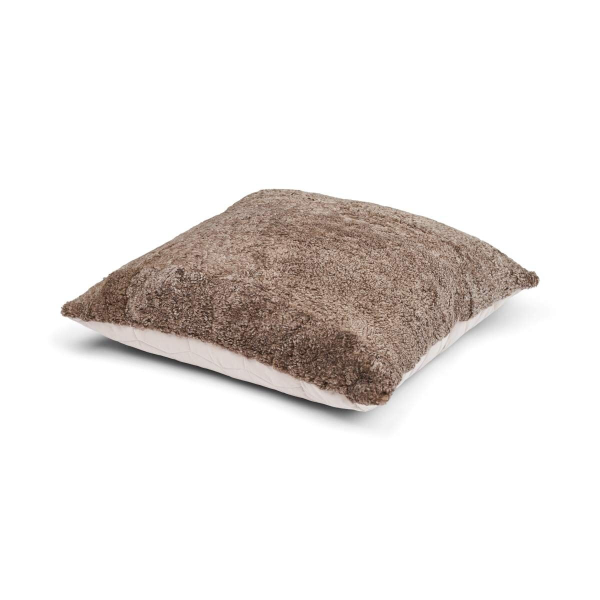Lammfell Sitzsack | Kurzhaar | Neuseeland | Einseitig | 90x90 cm Fellkissen | Lammfellhaus.at