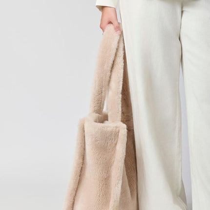 Maxi Glory Shopper | Neuseeland | Lammwolle Beige