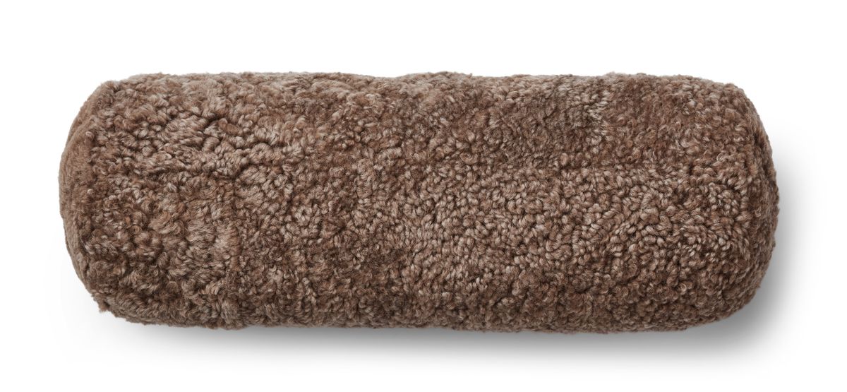 Korallenkissen | Kurzhaar | Neuseeland | 20x52 cm Fellkissen | Lammfellhaus.at