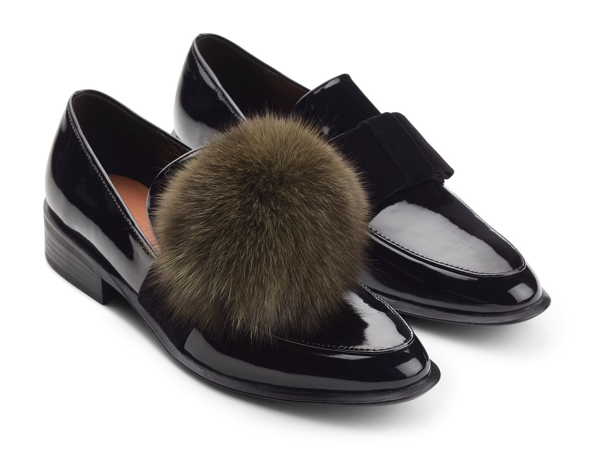 Pompon Schuhclip | Fuchs Fellschuhe | Lammfellhaus.at