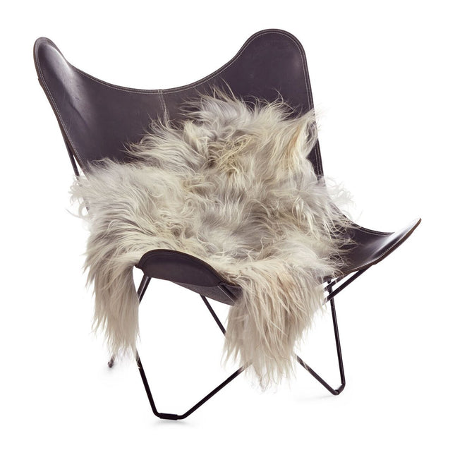 Lammfell Premium | Langhaar | Island | 120+x60 cm