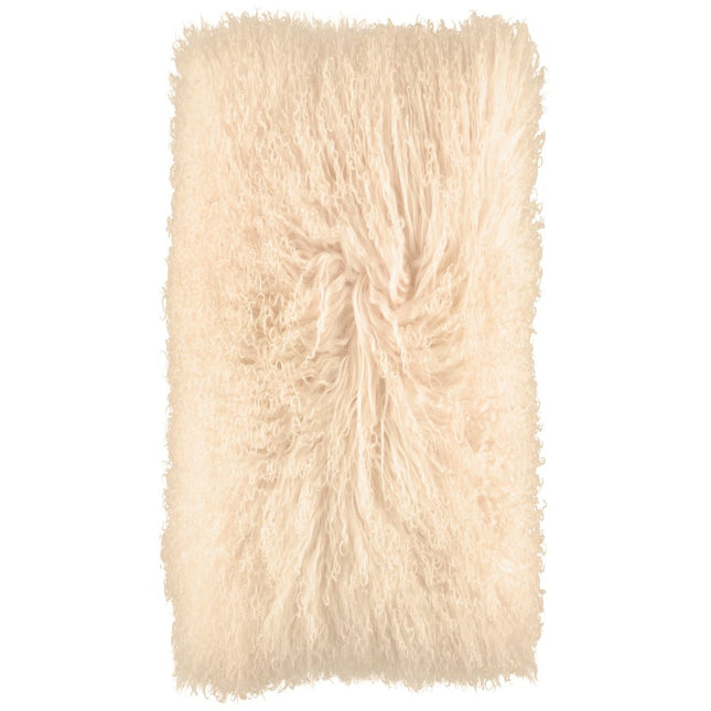 Lammfellkissen | Tibet | 28x56 cm Fellkissen | Lammfellhaus.at