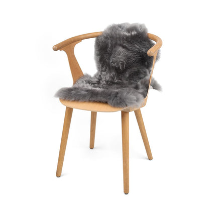 Lammfell | Neuseeland | 70+ cm Grau