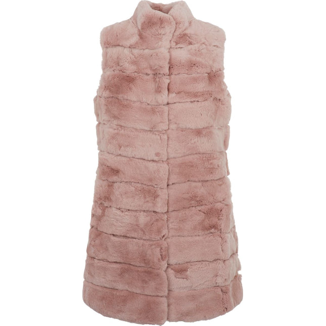 Ellie Weste | Rex Kaninchen Pink