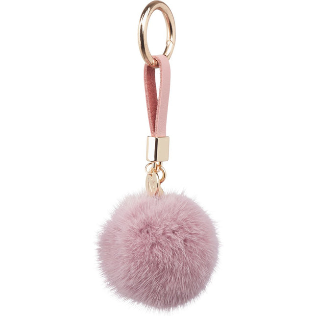 Pompon Schlüsselanhänger | Nerz Helllila