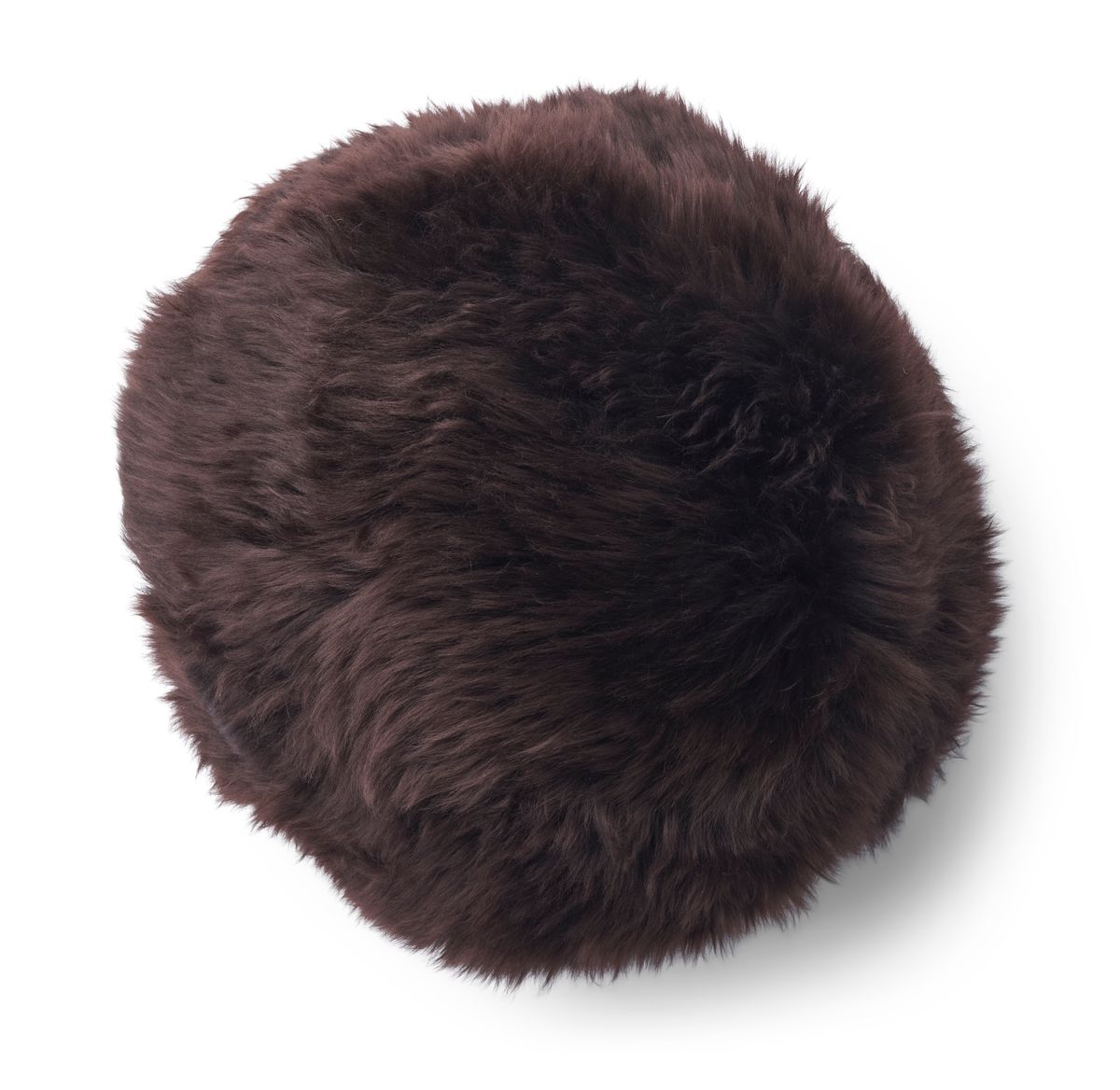 Angelite Kissenball | Langhaar | Neuseeland | D25/30/35 cm Fellkissen | Lammfellhaus.at