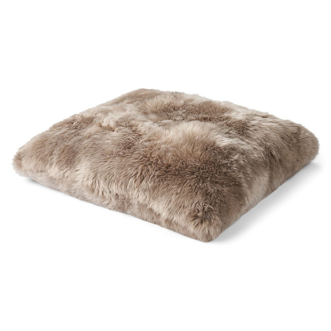 Lammfell Sitzsack | Langhaar | Neuseeland | Doppelseitig | 90x90 cm