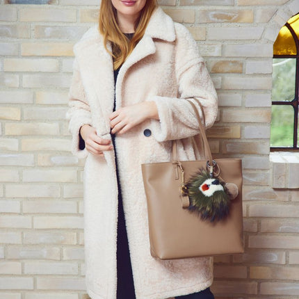 Juliana Shopper | Lammleder Beige