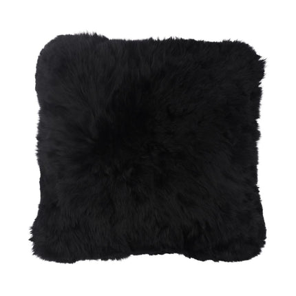 Maxi Float Wollkissen | Alpaka Wolle | Einseitig | 130x180 cm Schwarz
