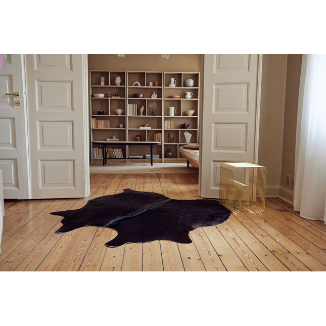 Kuhfell | Argentinien | 1,8-2 qm Schwarz/Dunkelbraun