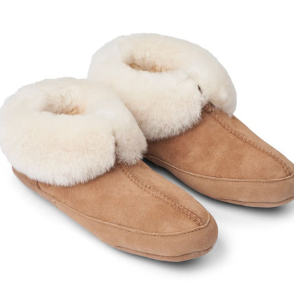 Soft Sole Slipper | Lammwolle, Wildleder