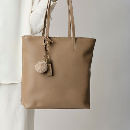 Juliana Shopper | Lammleder Beige
