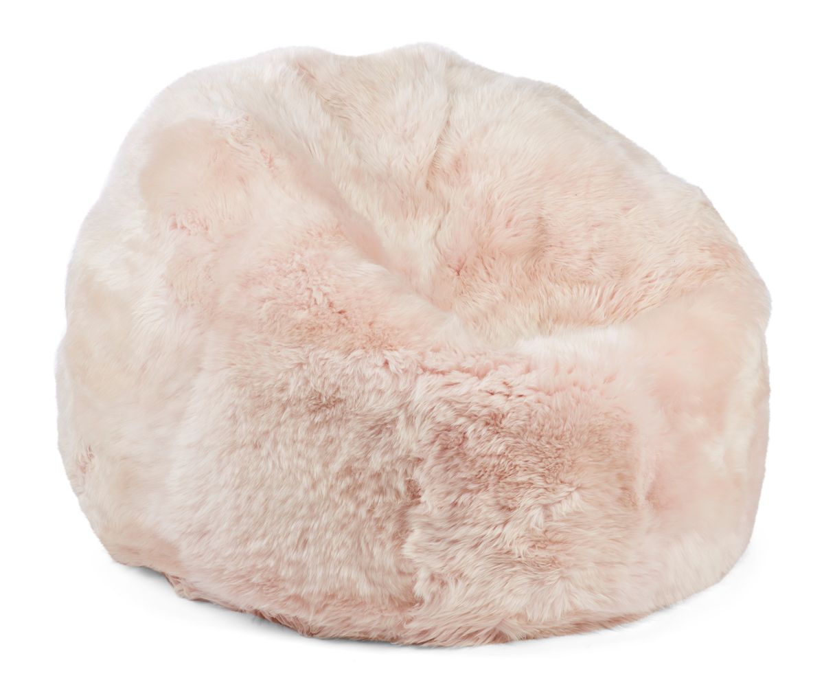 Lammfell Sitzsack Premium | Langhaar | Neuseeland | 73x74 cm | 92x93 cm Sitzsäcke | Lammfellhaus.at