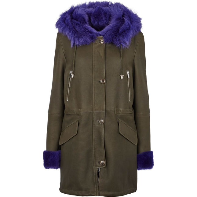 Merle Parka | Lammfell