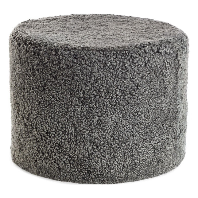 Lammfellpouf Premium | Kurzhaar | Neuseeland | D41x31 cm