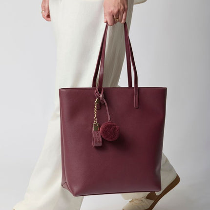 Juliana Shopper | Lammleder Bordeaux