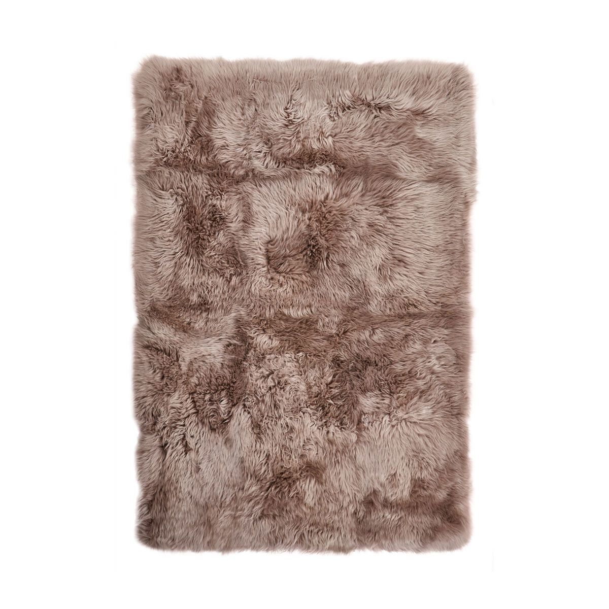 Lammfell Designerteppich Premium | Langhaar | Neuseeland Teppiche | Lammfellhaus.at