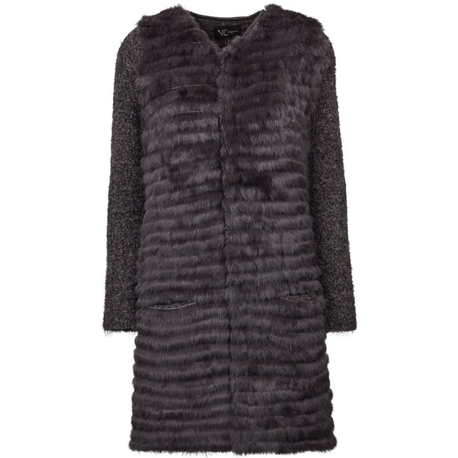 Hope Mantel | Lammwolle, Kaninchen