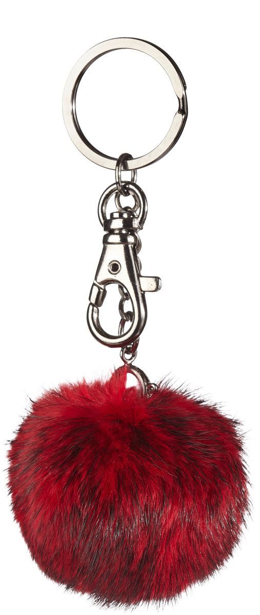 Pompon Schlüsselanhänger | Nerz Modeaccessoire | Lammfellhaus.at