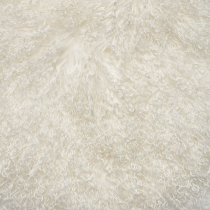 Lina Loungesessel | Premium Lammfell | Designmöbel Weiß