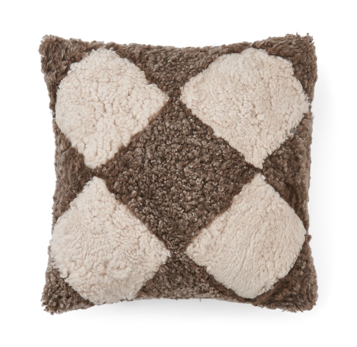 PATTERN COLLECTION | Fellkissen | Kurzhaar | Neuseeland | 40x40 cm Fellkissen | Lammfellhaus.at