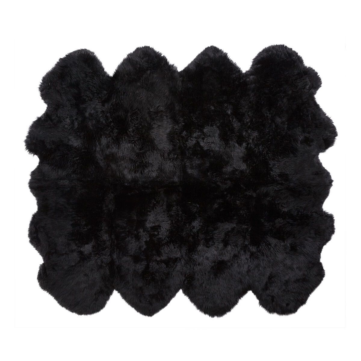 Lammfell Teppich Premium | Langhaar | Neuseeland | 180x214 cm Lammfelle | Lammfellhaus.at
