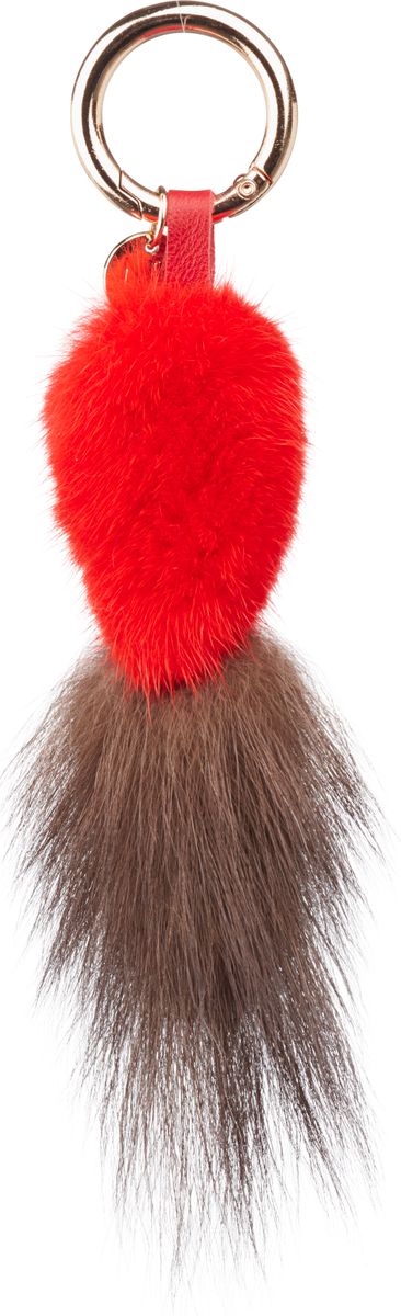 Schlüsselanhänger | Zobelschwanz, Nerz Modeaccessoire | Lammfellhaus.at