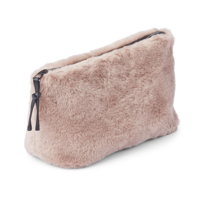 Maxi Havanna Clutch | Neuseeland | Lammwolle Stucco Sand