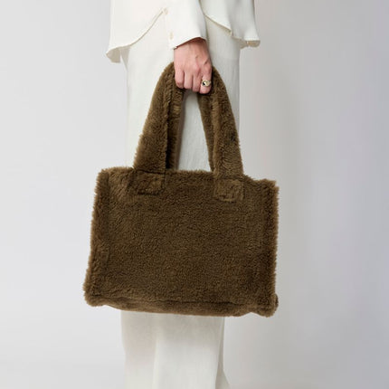 Mini Glory Shopper | Neuseeland | Lammwolle Blau/Grau