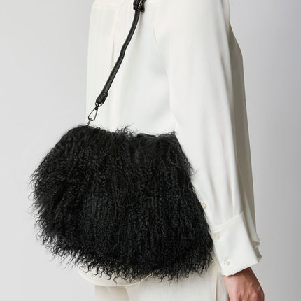 Jasmin Handtasche | Tibet Tiefschwarz