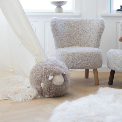 Cute Sheep | Kurzhaar | Neuseeland | D34 cm Beige/Weiß
