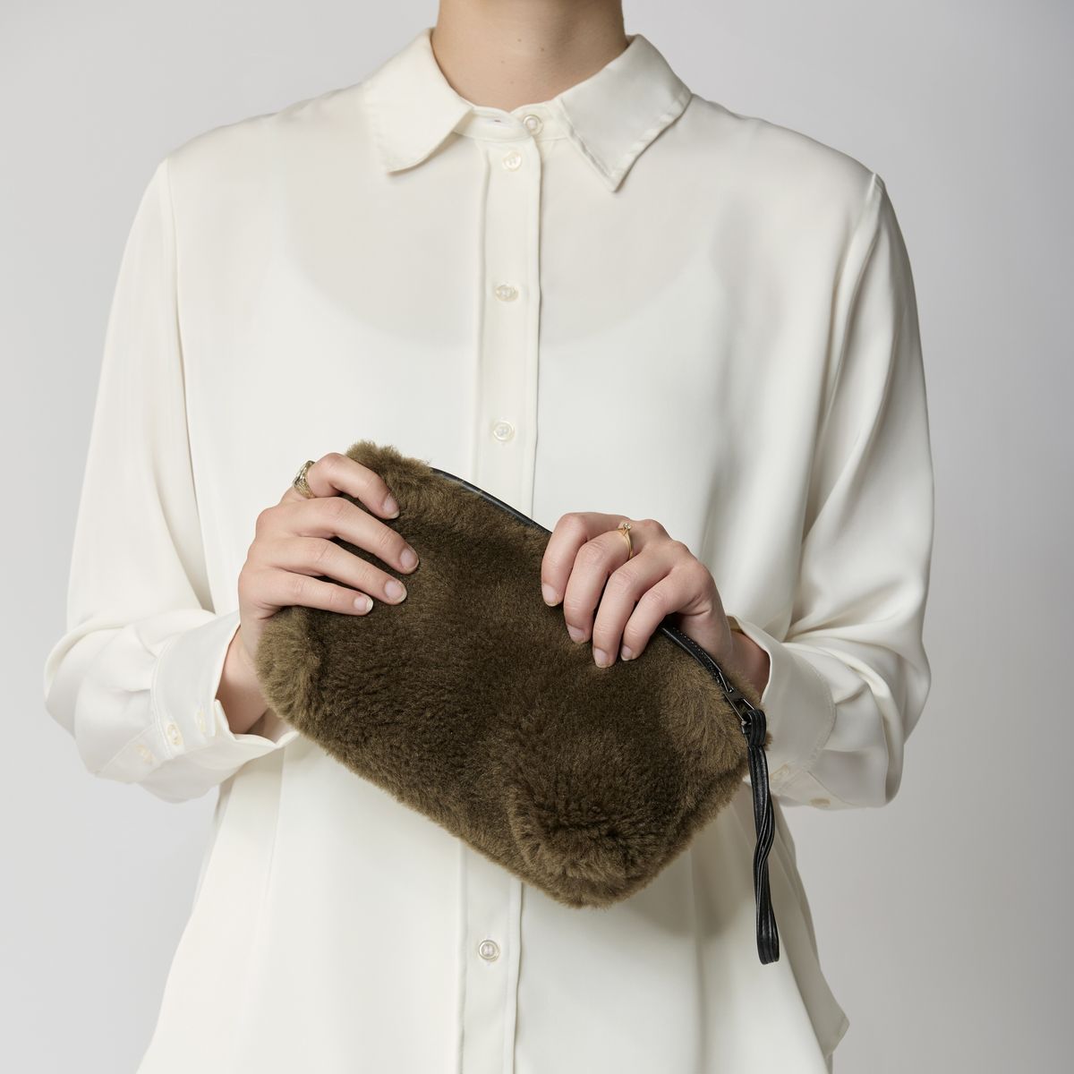 Nelly Clutch | Neuseeland | Lammwolle Taschen | Lammfellhaus.at