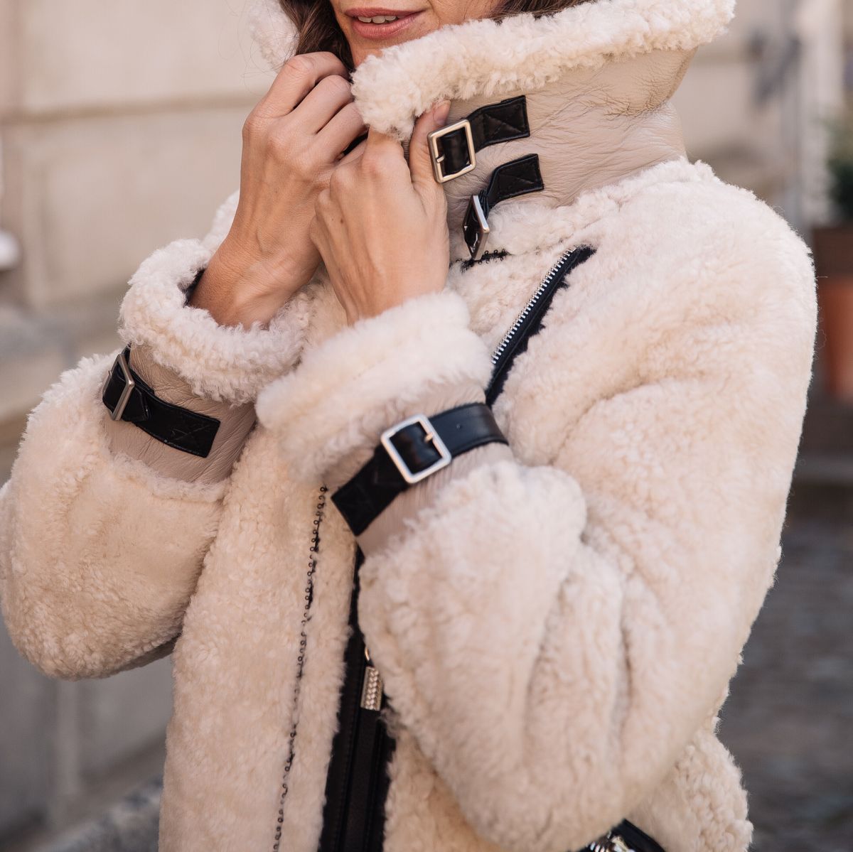 Nicki Jacke | Lammfell, Leder Jacken | Lammfellhaus.at