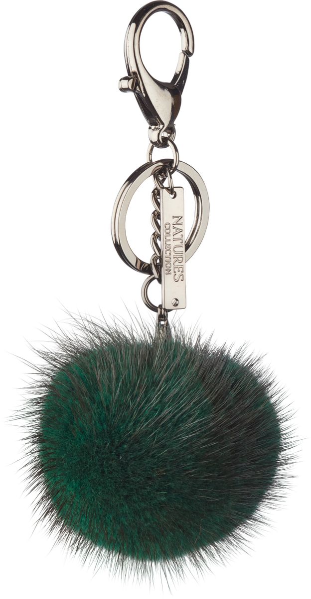 Pompon Schlüsselanhänger | Nerz Modeaccessoire | Lammfellhaus.at