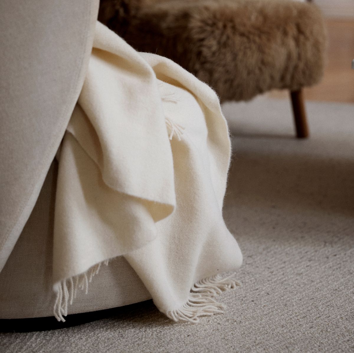 Julia Decke | 50% Baby Alpaka & 50% Wolle | 140x240 cm Decken | Lammfellhaus.at