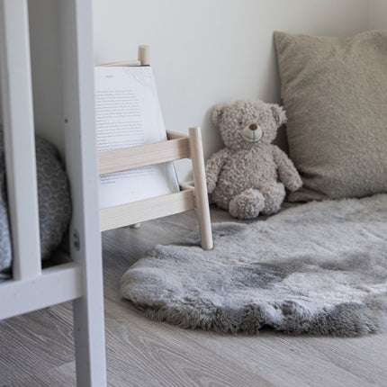 Baby Lammfell | Kurzhaar | Neuseeland | 95 cm Hellgrau