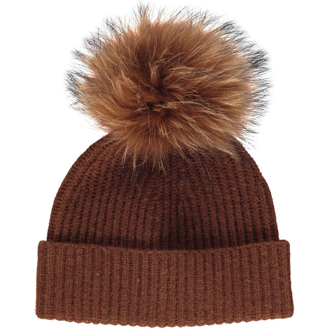 Mathilde Beanie | Wolle, Waschbär