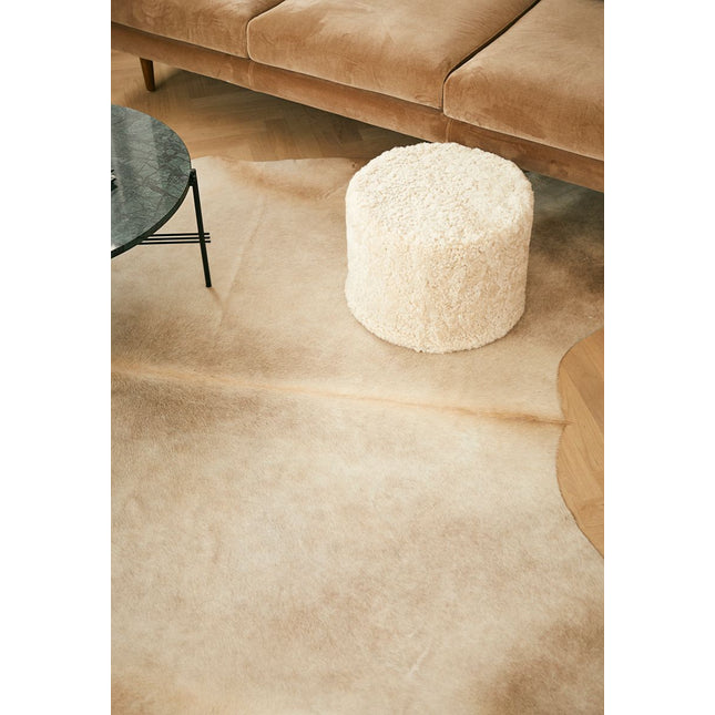 Unika Kuhfell | Champagner | 4 qm Champagne