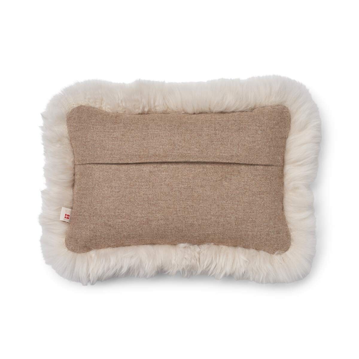 Wollkissen | 100% Wolle | Fellborte | 52x52 cm | 34x52 cm Fellkissen | Lammfellhaus.at