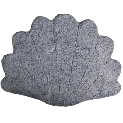 Shell Lammfell Designerteppich | Kurzhaar | Neuseeland | 210x150 cm Hellgrau