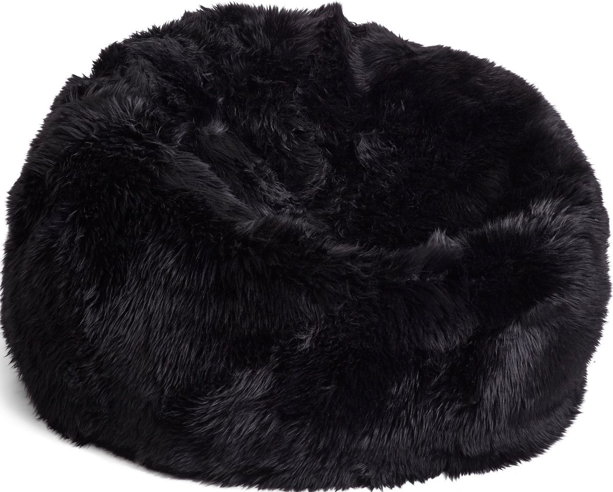 Lammfell Sitzsack Premium | Langhaar | Neuseeland | 73x74 cm | 92x93 cm Sitzsäcke | Lammfellhaus.at
