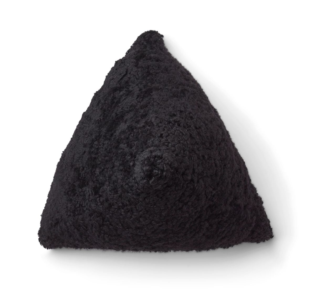 Hematite Lammfellkissen | Kurzhaar | Neuseeland | 35x35x35 cm Fellkissen | Lammfellhaus.at