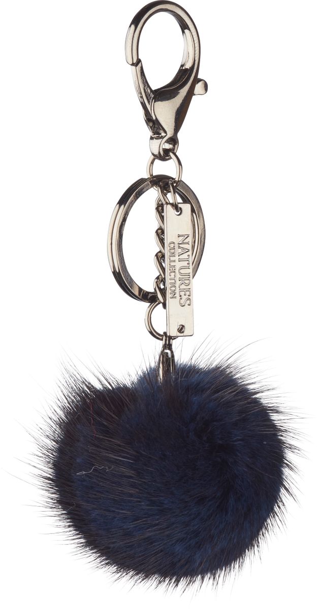 Pompon Schlüsselanhänger | Nerz Modeaccessoire | Lammfellhaus.at