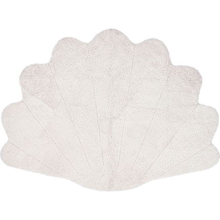 Shell Lammfell Designerteppich | Kurzhaar | Neuseeland | 210x150 cm Weiß