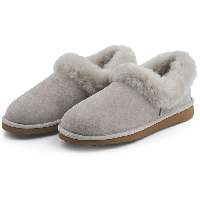 Hard Sole Slipper | Lammwolle, Wildleder