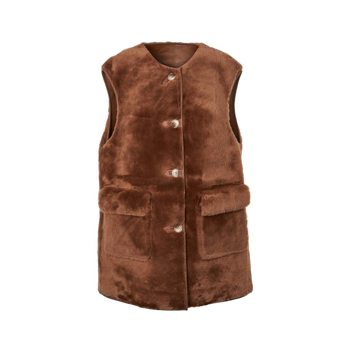 Jenny Weste | Shearling Westen | Lammfellhaus.at