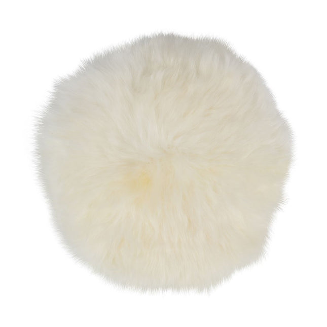 Sitzkissen 2er Pack | Lammfell | D35 cm
