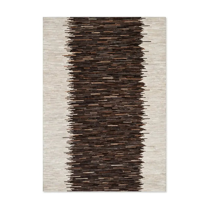 Kuhfell-Design-Teppich | Brasilien | Streifen | 200x300 cm | 170x240 cm